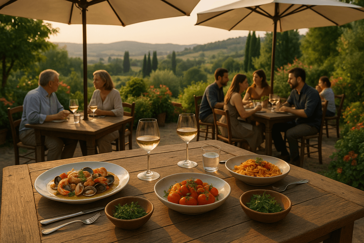 Discover the Magic of Outdoor Dining at Osteria DiVilla: Embrace Nature, Flavor, and Tradition in Emilia-Romagna