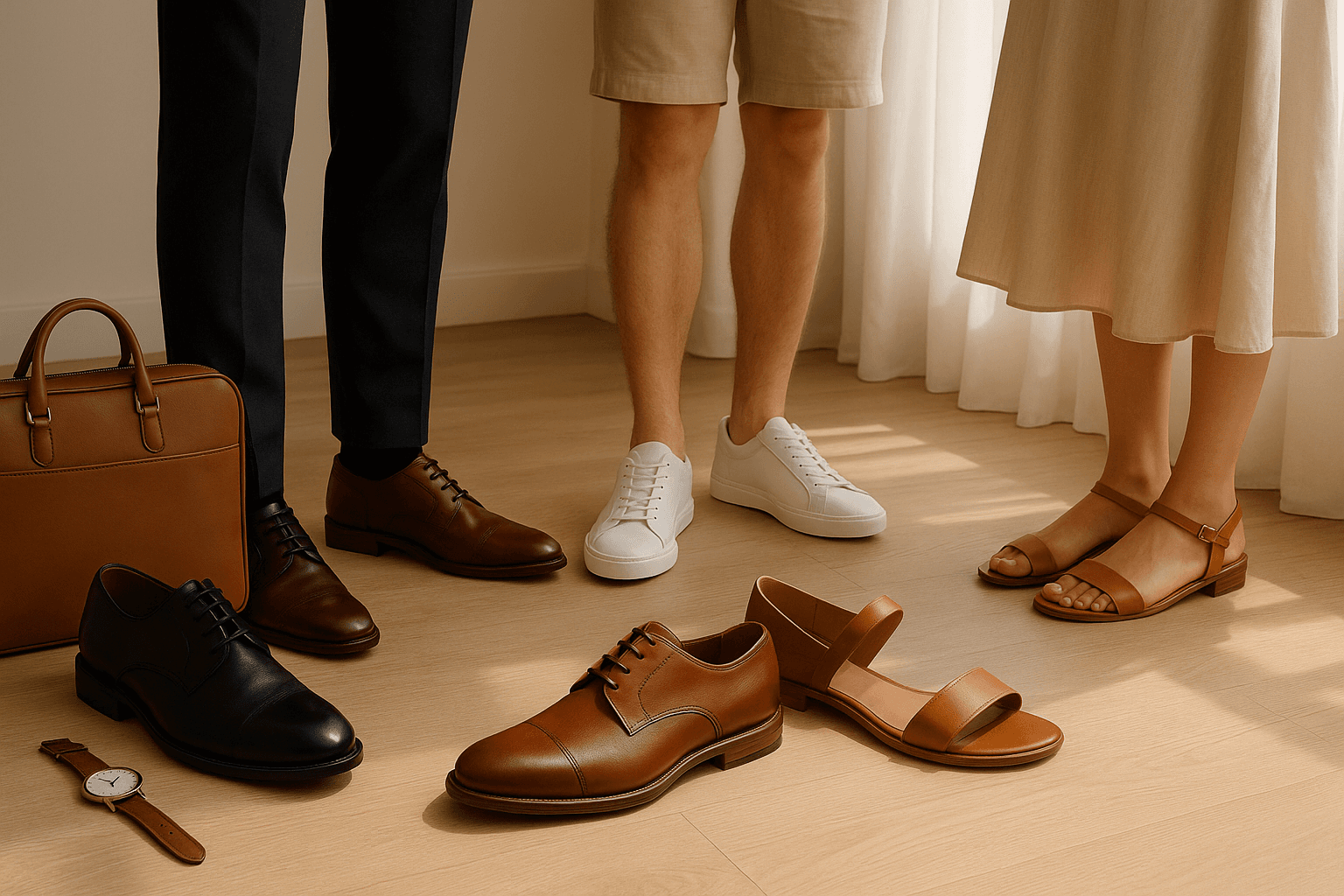 L’Art de Sublimer Vos Tenues : Astuces Quotidiennes pour Associer des Chaussures en Cuir de Qualité aux Différentes Occasions