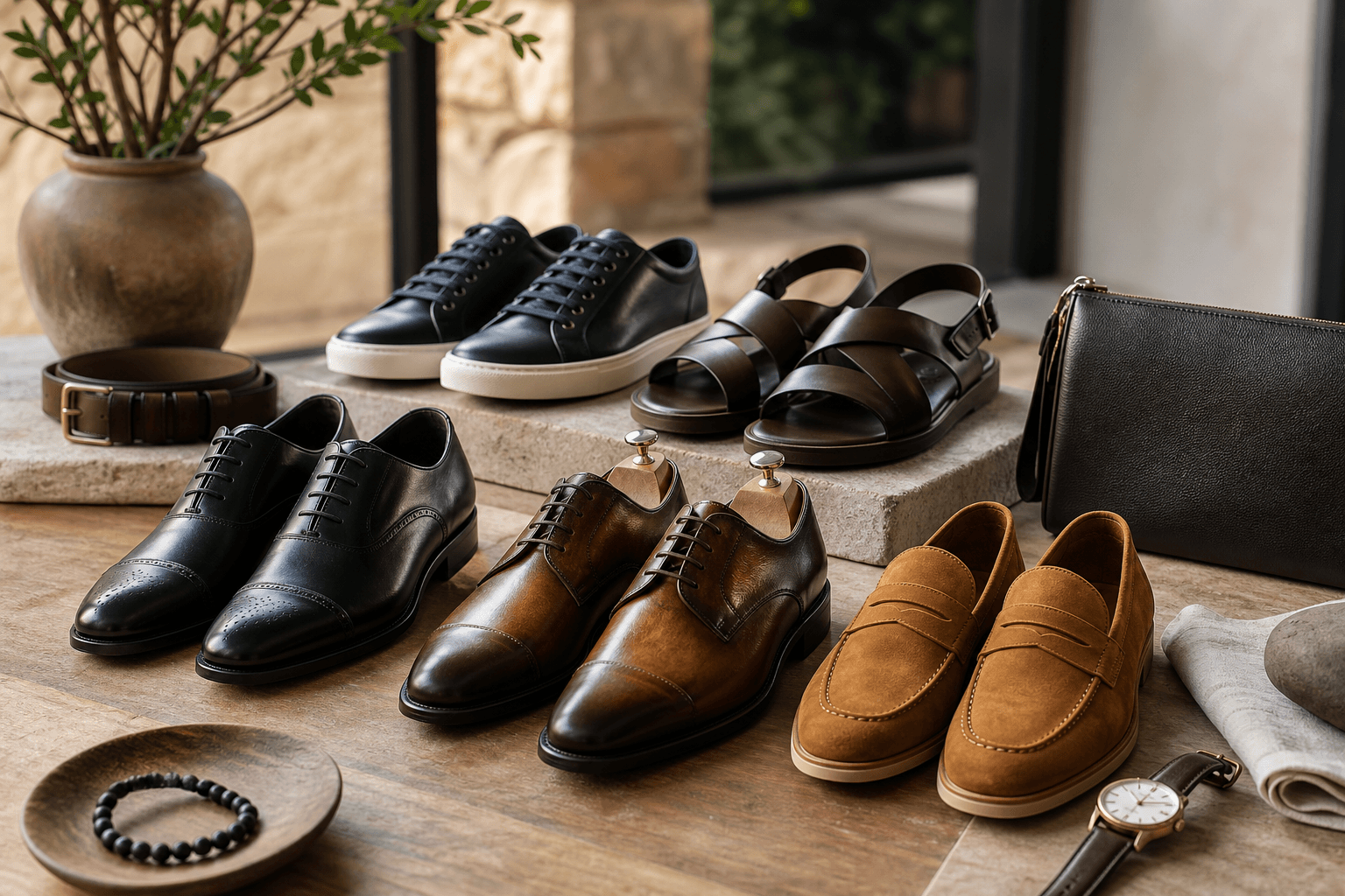 Sublimez Votre Style : Conseils Quotidiens pour Assortir Vos Chaussures en Cuir de Qualité Premium aux Tenues Adultes