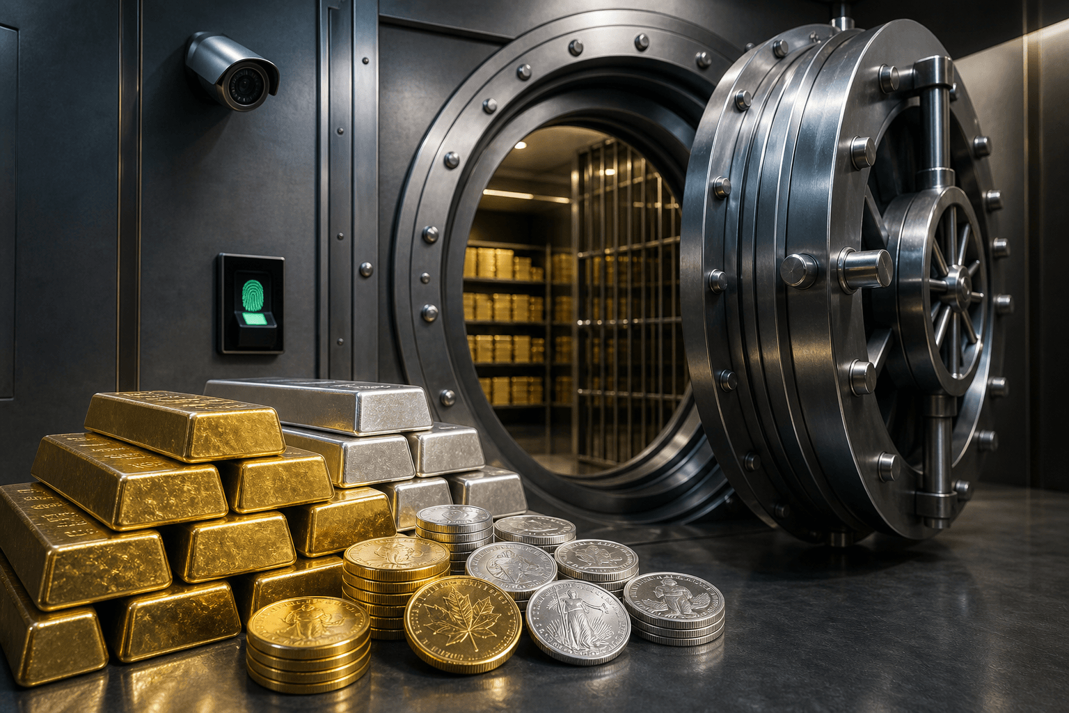 Hochsicherheit für Ihr Vermögen: Die Bedeutung sicherer Lagerung von Edelmetallen bei Demexx